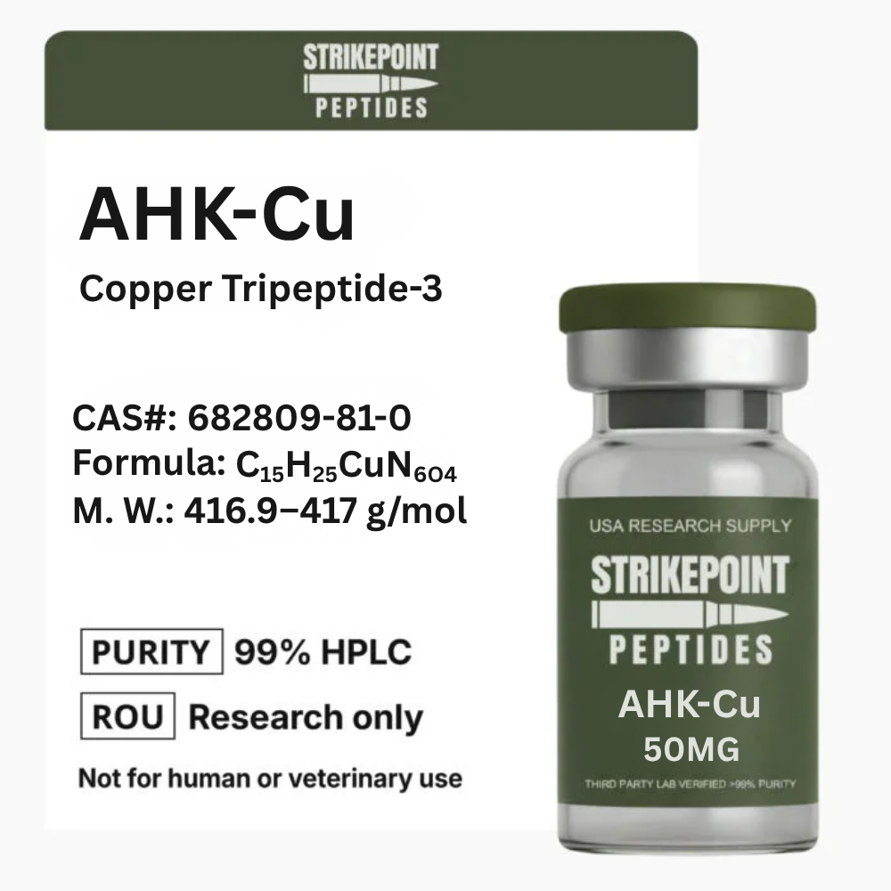 AHK-Cu 50mg Strikepoint AHK-Cu Peptide - Image 1