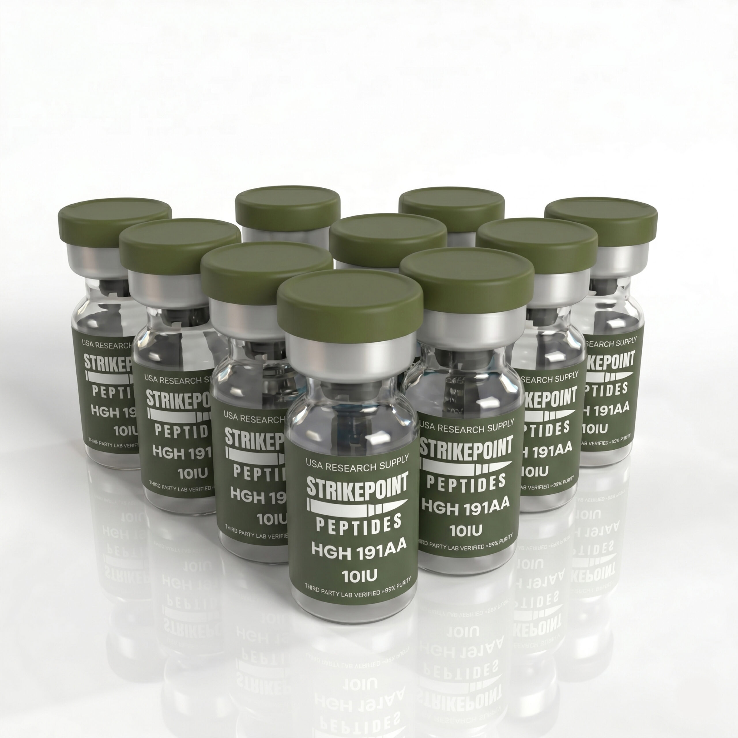 HGH 191AA 10 vial kit HGH 191AA 10 vial kit
